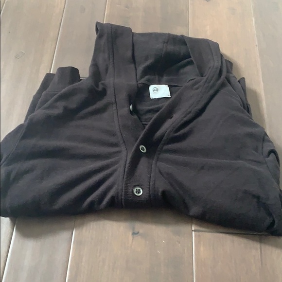 AG Brown hooded cardigan - Picture 3 of 3